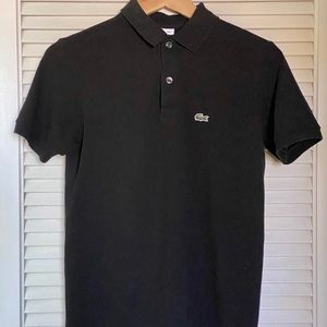Lacoste Boys’ Classic Piqué Polo - Black
